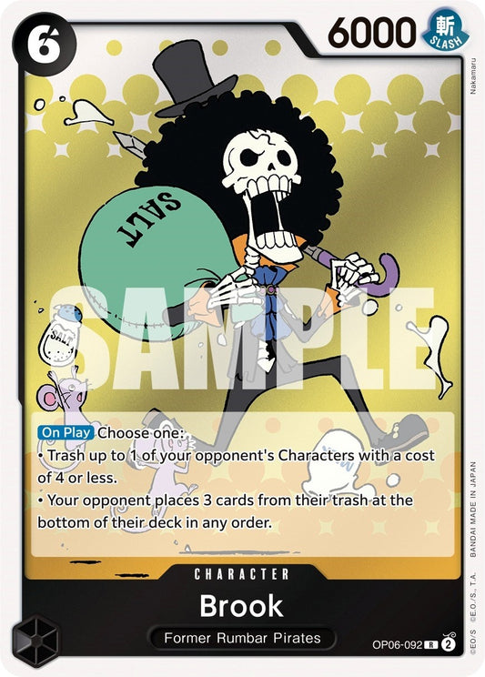 Image for Brook - One Piece Card Game
