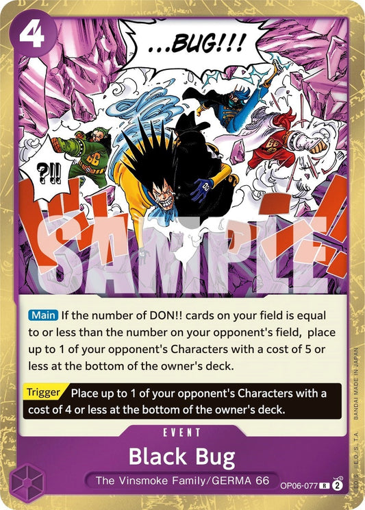 Image for Black Bug - One Piece Card Game