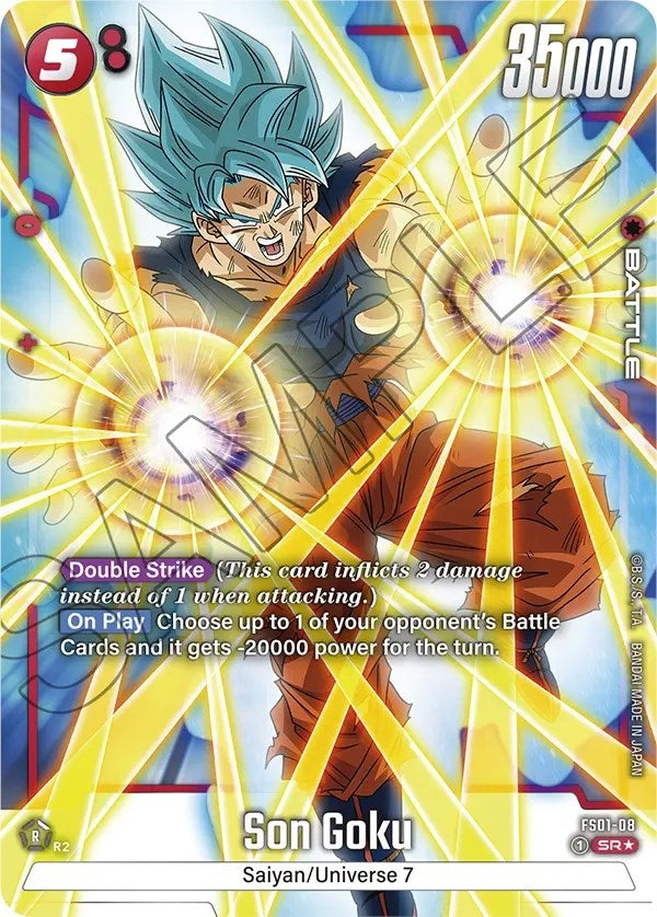 Image for Son Goku - FS01-08 (Bonus Pack Alternate Art) - Dragon Ball Super: Fusion World