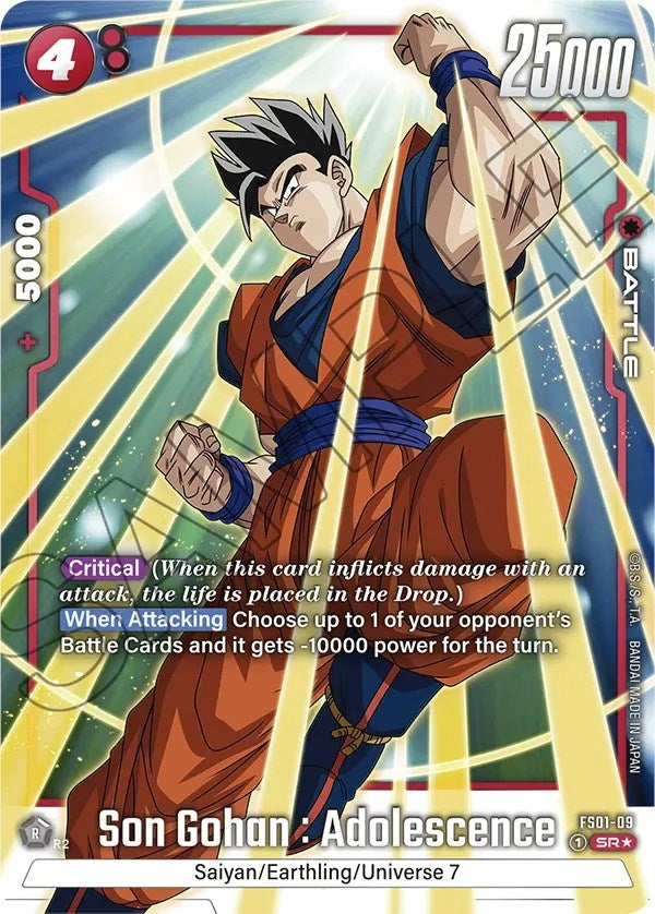 Image for Son Gohan : Adolescence (Bonus Pack Alternate Art) - Dragon Ball Super: Fusion World