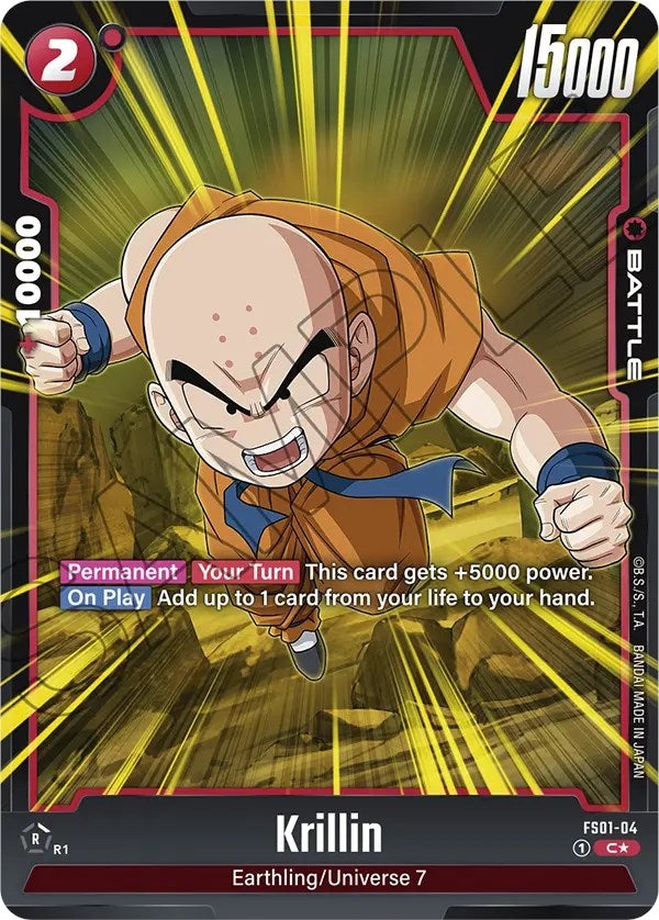 Image for Krillin (Bonus Pack Alternate Art) - Dragon Ball Super: Fusion World