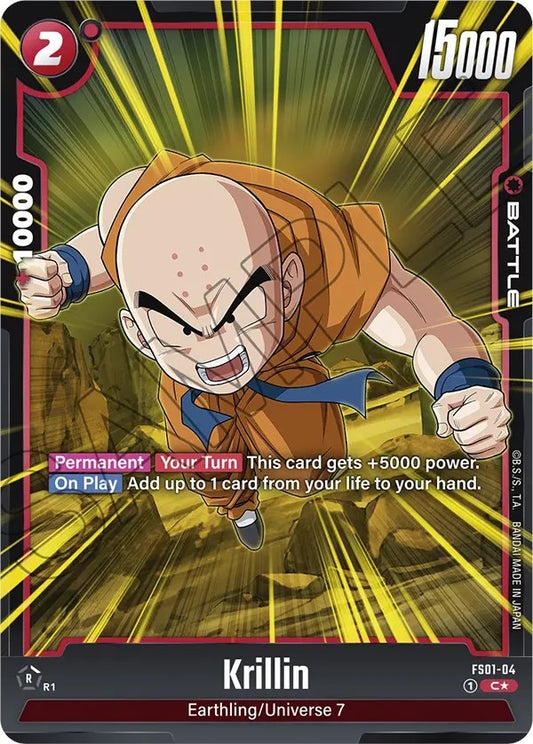 Image for Krillin (Bonus Pack Alternate Art) - Dragon Ball Super: Fusion World