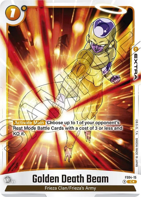 Image for Golden Death Beam (Bonus Pack Alternate Art) - Dragon Ball Super: Fusion World