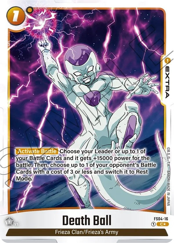 Image for Death Ball (Bonus Pack Alternate Art) - Dragon Ball Super: Fusion World