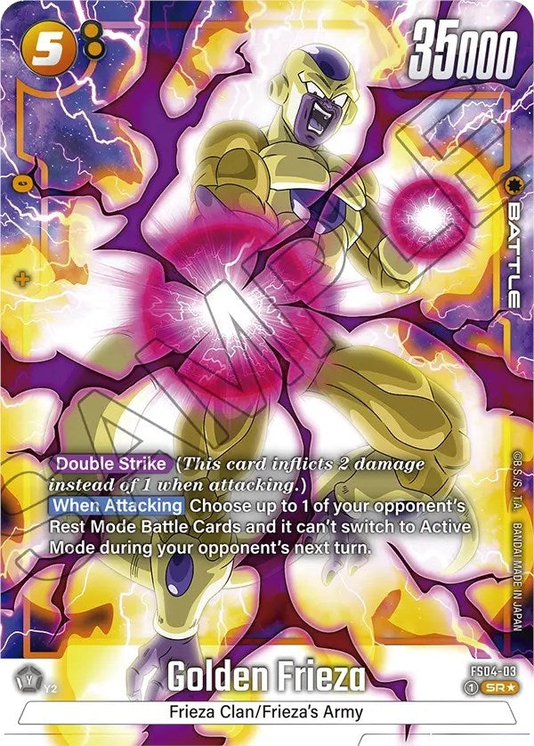 Image for Golden Frieza (Bonus Pack Alternate Art) - Dragon Ball Super: Fusion World