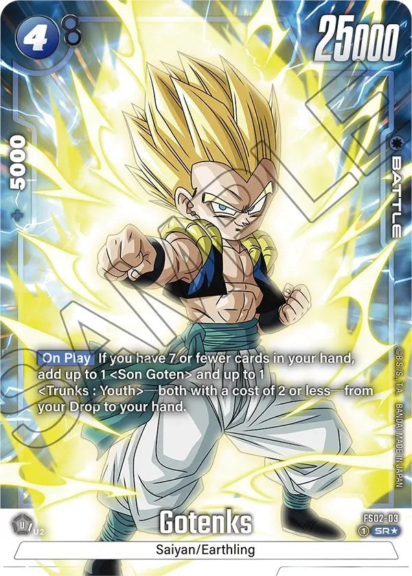 Image for Gotenks - FS02-03 (Bonus Pack Alternate Art) - Dragon Ball Super: Fusion World