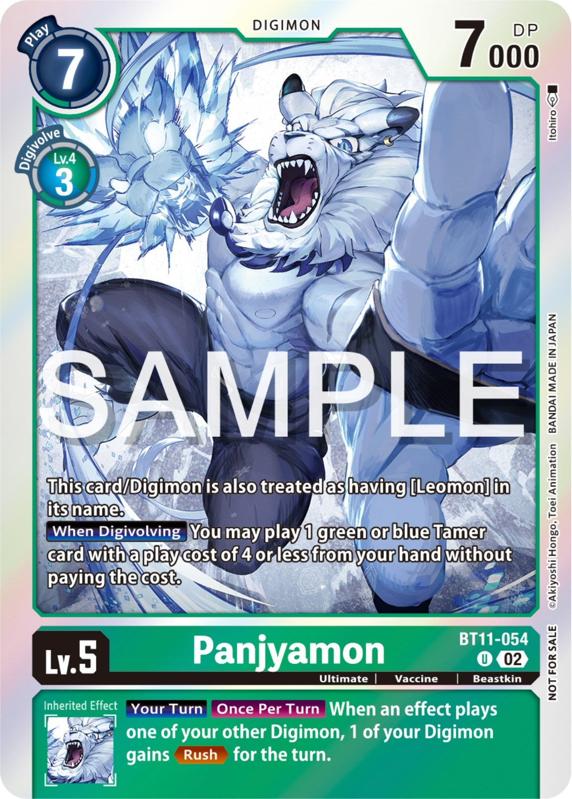 Image for Panjyamon (Event Pack 6) - Digimon Card Game