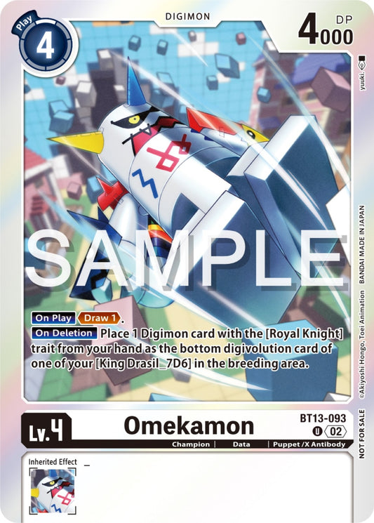 Image for Omekamon (Event Pack 6) - Digimon Card Game