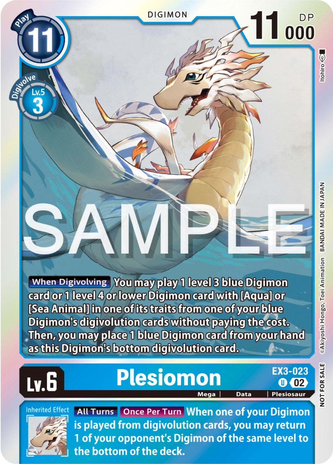 Image for Plesiomon (Event Pack 6) - Digimon Card Game