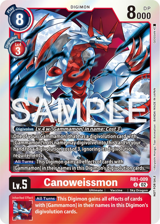 Image for Canoweissmon (Event Pack 6) - Digimon Card Game