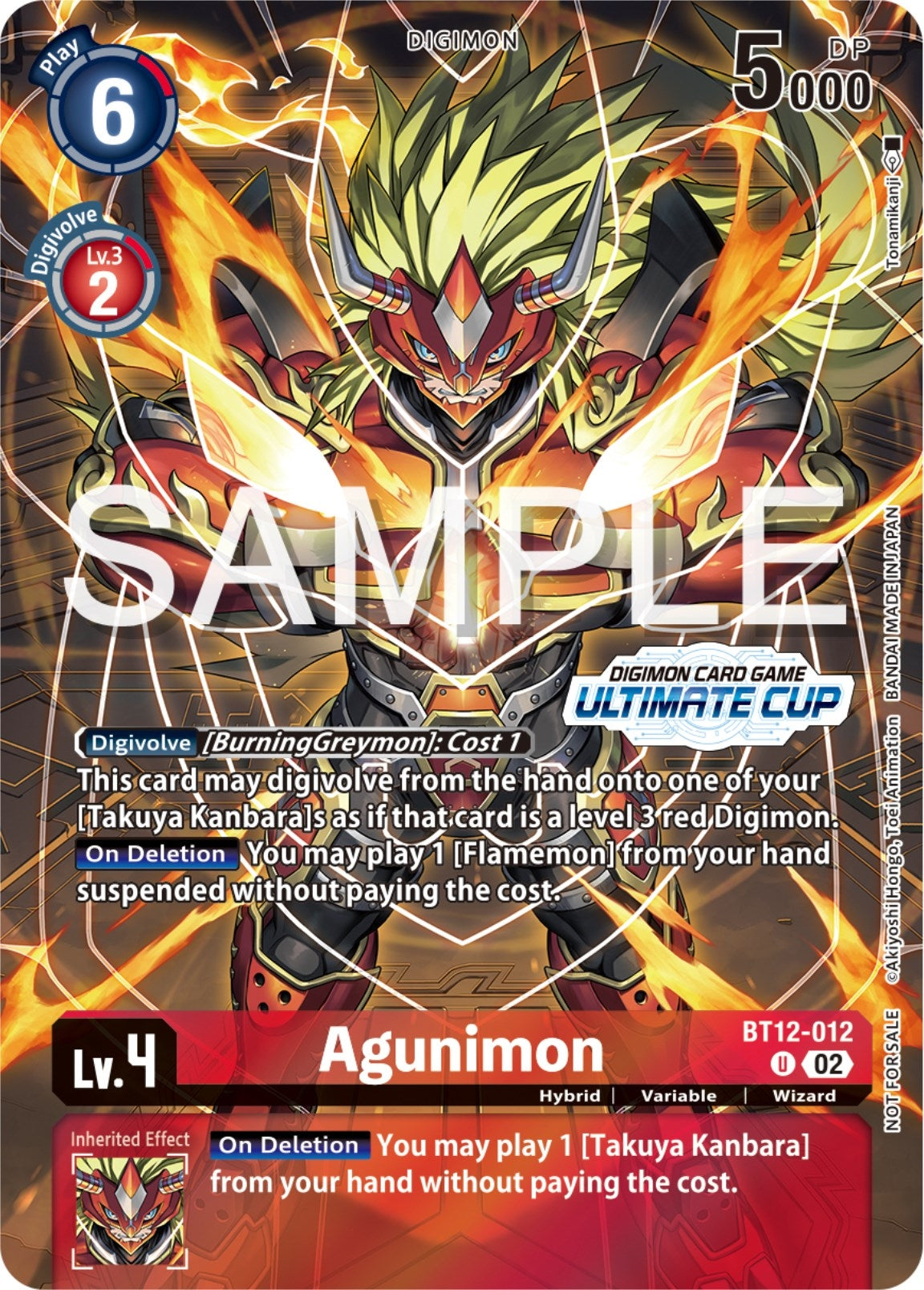Image for Agunimon (Ultimate Cup 2024) - Digimon Card Game