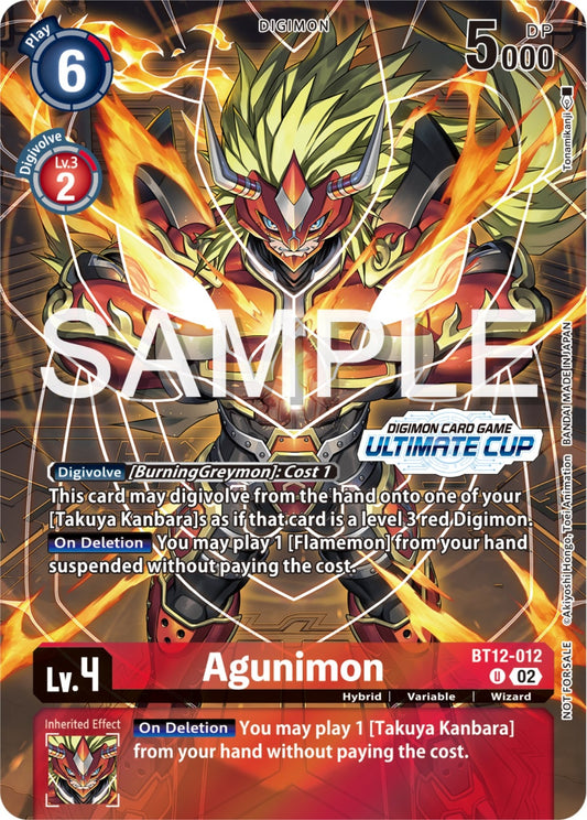 Image for Agunimon (Ultimate Cup 2024) - Digimon Card Game