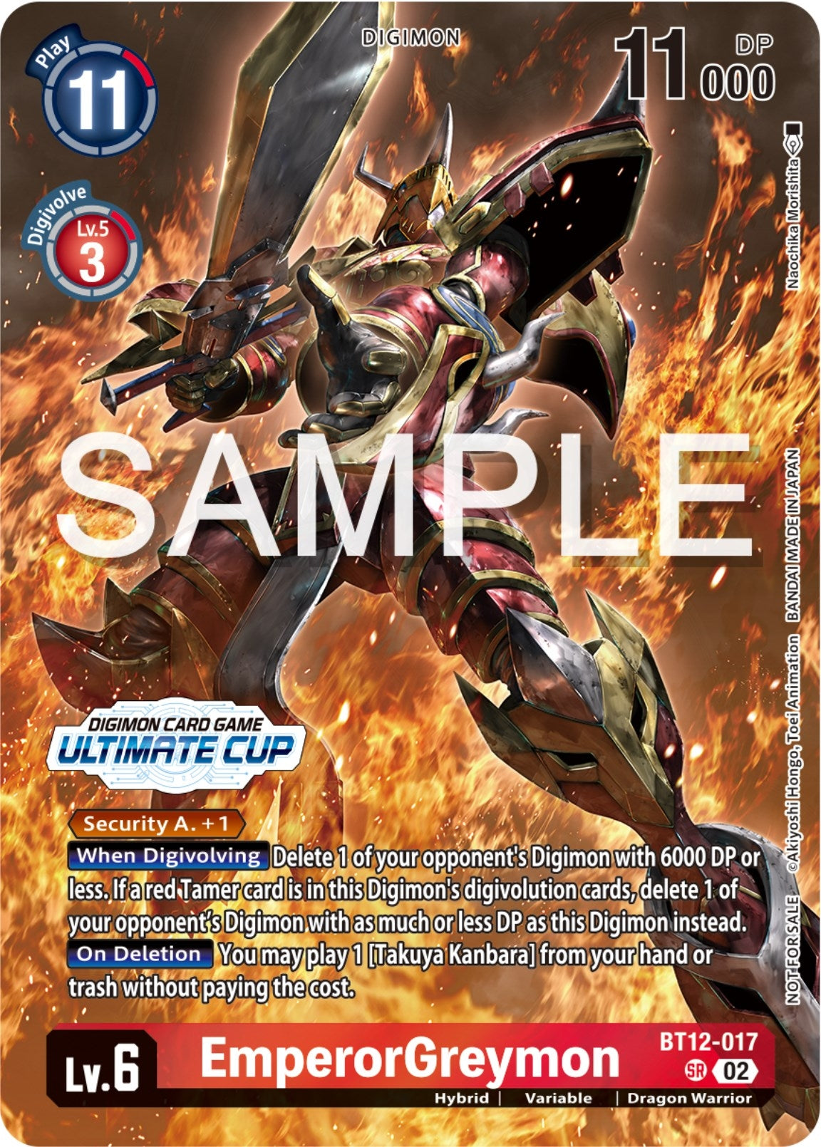 Image for EmperorGreymon (Ultimate Cup 2024) - Digimon Card Game