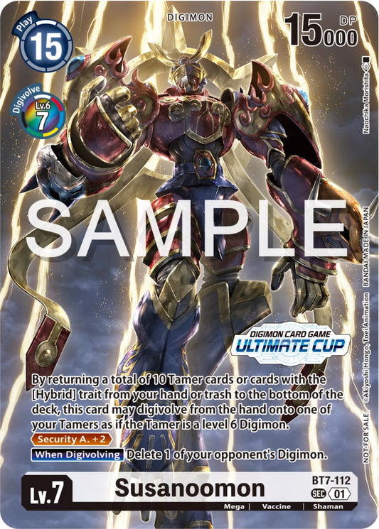 Image for Susanoomon (Ultimate Cup 2024 Borderless) - Digimon Card Game