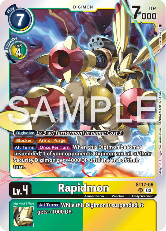 Image for Rapidmon - ST17-06 - Digimon Card Game