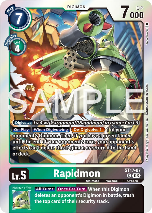 Image for Rapidmon - ST17-07 - Digimon Card Game