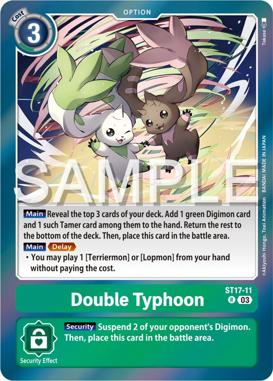 Image for Double Typhoon - Digimon Card Game