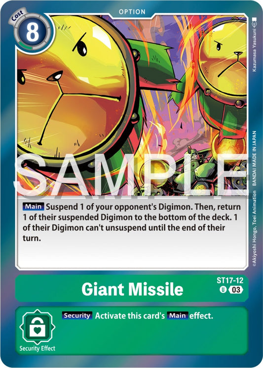 Image for Giant Missile - Digimon Card Game