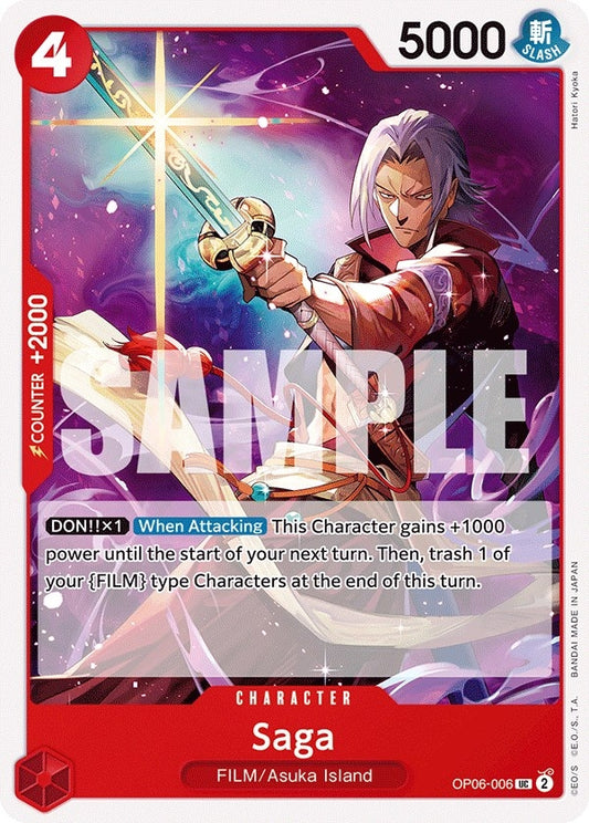 Image for Saga - One Piece Card Game