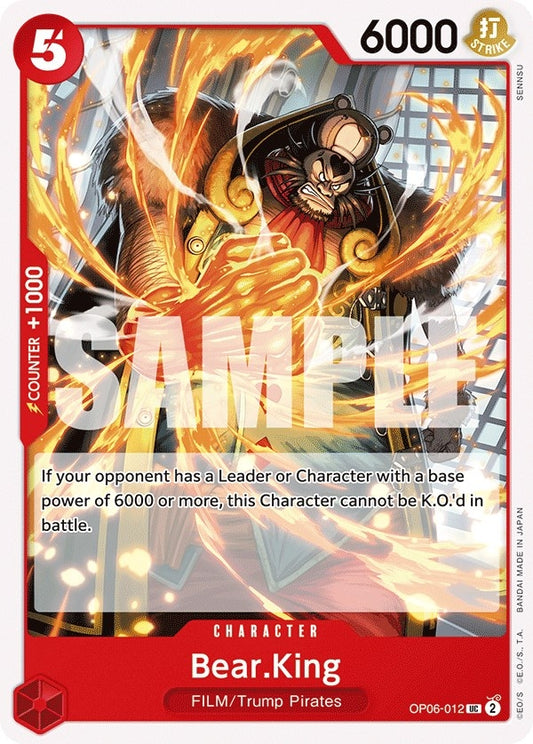 Image for Bear.King - One Piece Card Game