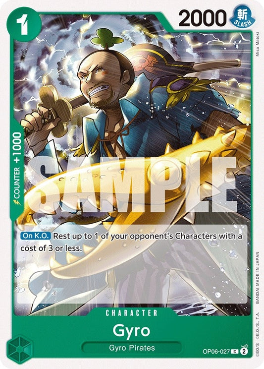 Image for Gyro - One Piece Card Game