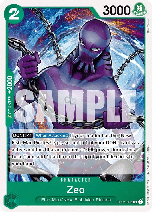 Image for Zeo - One Piece Card Game