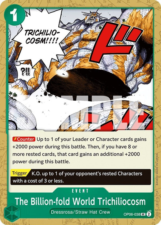 Image for The Billion-fold World Trichiliocosm - One Piece Card Game