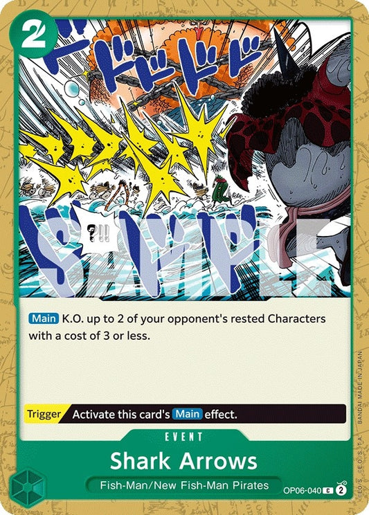 Image for Shark Arrows - One Piece Card Game
