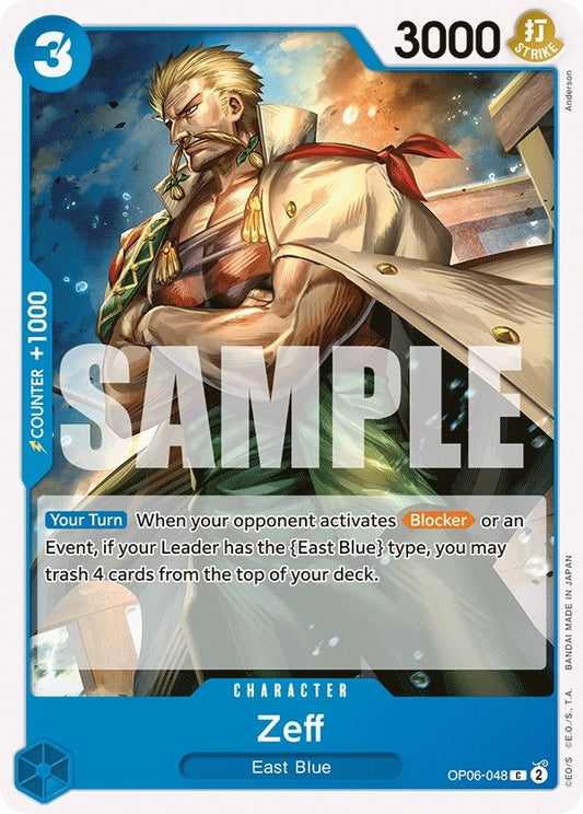 Image for Zeff - One Piece Card Game