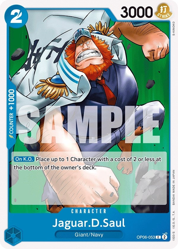Image for Jaguar.D.Saul - One Piece Card Game