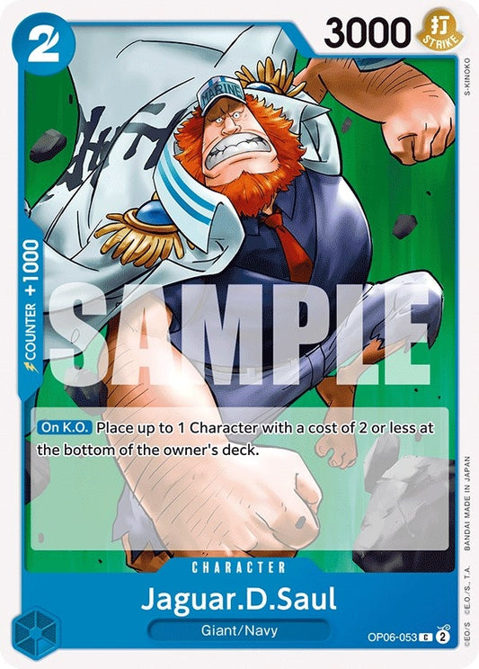 Image for Jaguar.D.Saul - One Piece Card Game