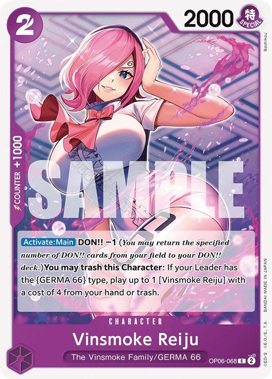 Image for Vinsmoke Reiju (068) - One Piece Card Game