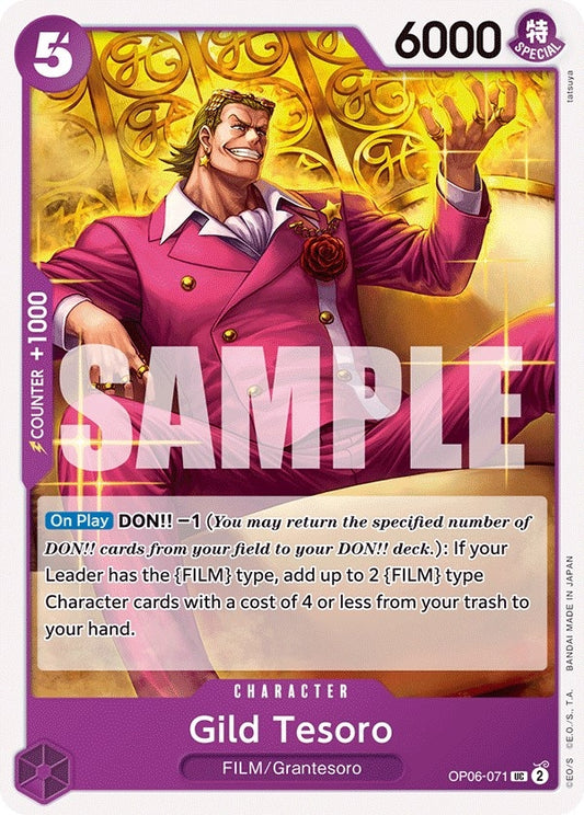 Image for Gild Tesoro - One Piece Card Game