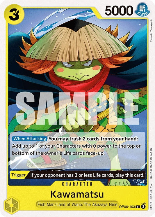 Image for Kawamatsu - One Piece Card Game