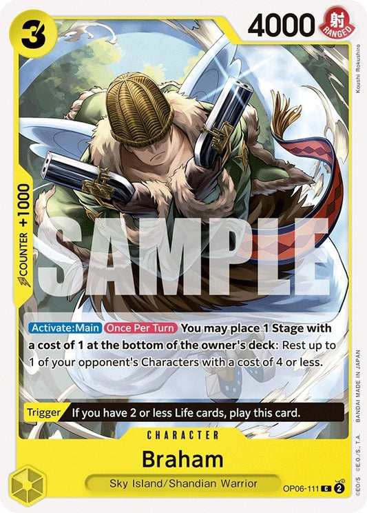 Image for Braham - One Piece Card Game