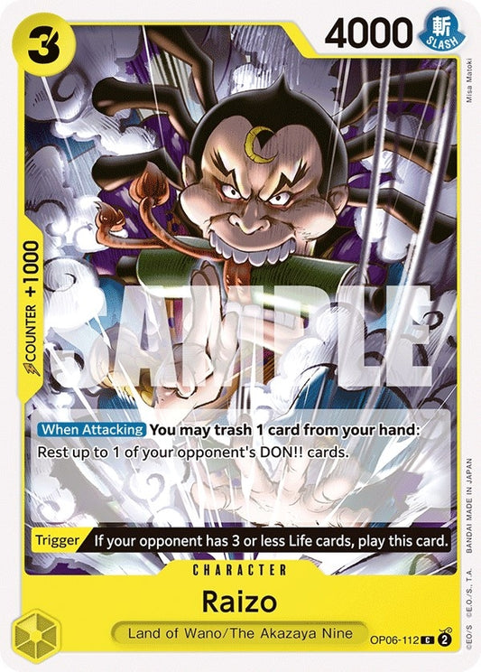 Image for Raizo - One Piece Card Game