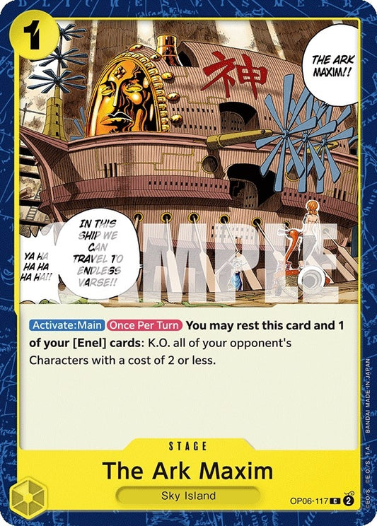 Image for The Ark Maxim - One Piece Card Game