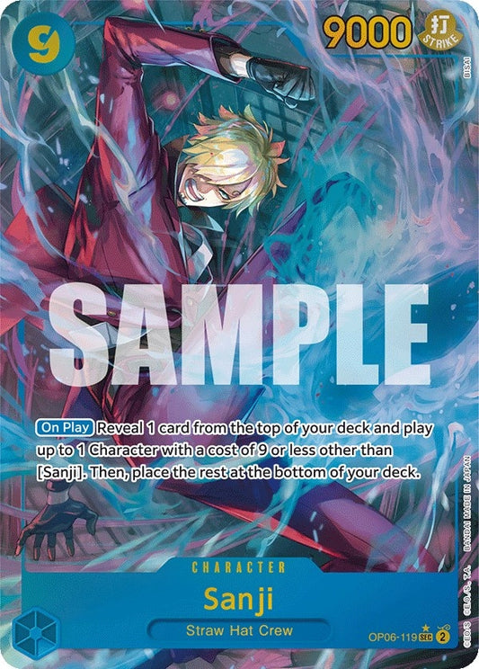 Image for Sanji (Alternate Art) - One Piece Card Game