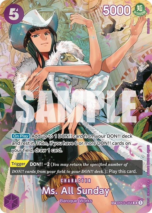 Image for Ms. All Sunday (SP) - One Piece Card Game