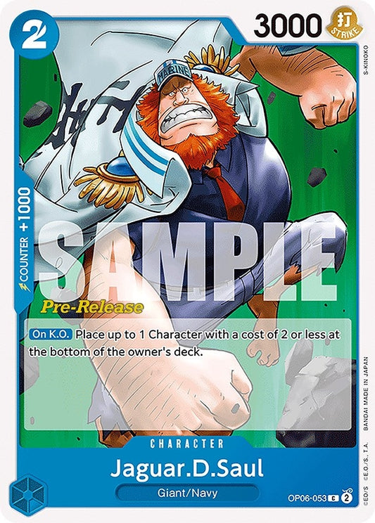 Image for Jaguar.D.Saul - One Piece Card Game
