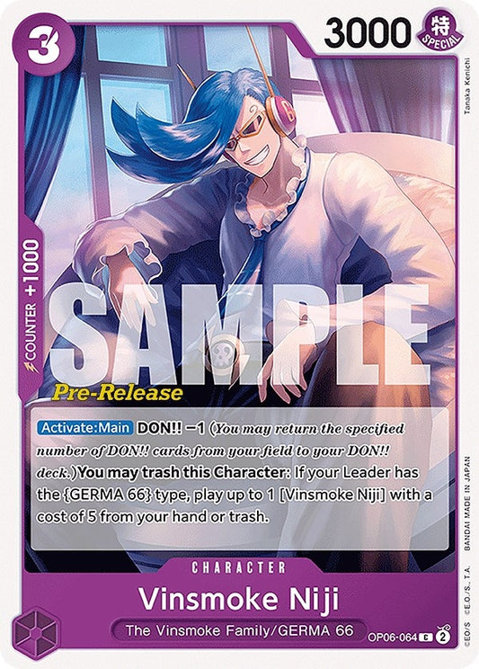 Image for Vinsmoke Niji (064) - One Piece Card Game
