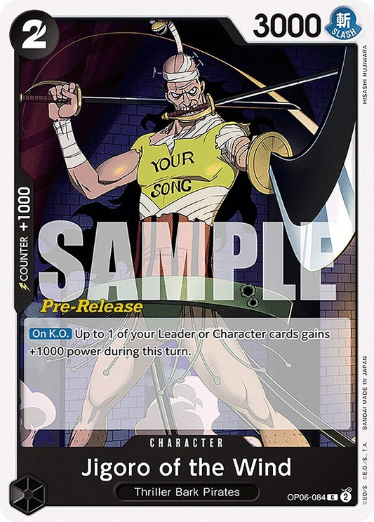 Image for Jigoro of the Wind - One Piece Card Game