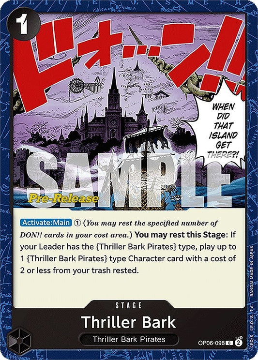 Image for Thriller Bark - One Piece Card Game