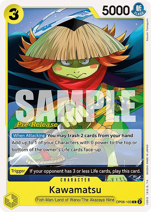Image for Kawamatsu - One Piece Card Game