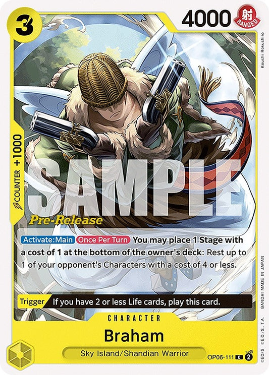 Image for Braham - One Piece Card Game