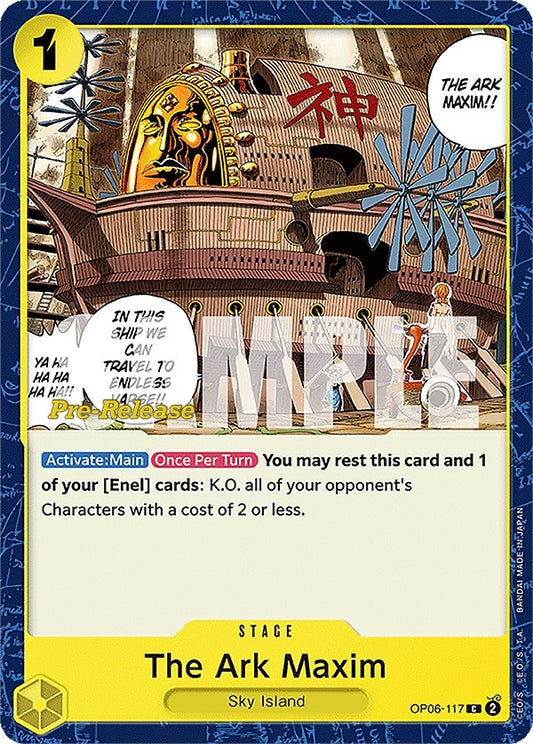 Image for The Ark Maxim - One Piece Card Game