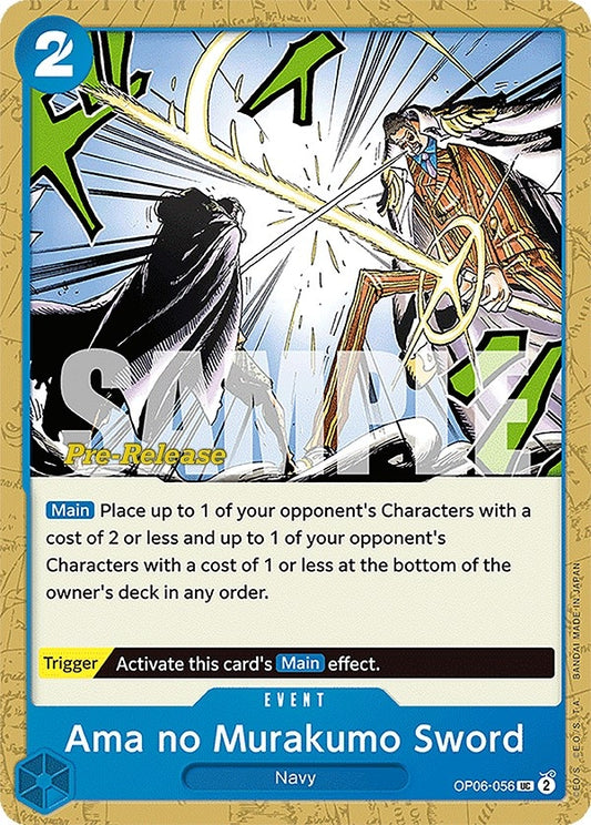 Image for Ama no Murakumo Sword - One Piece Card Game
