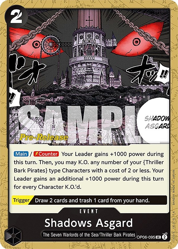 Image for Shadows Asgard - One Piece Card Game