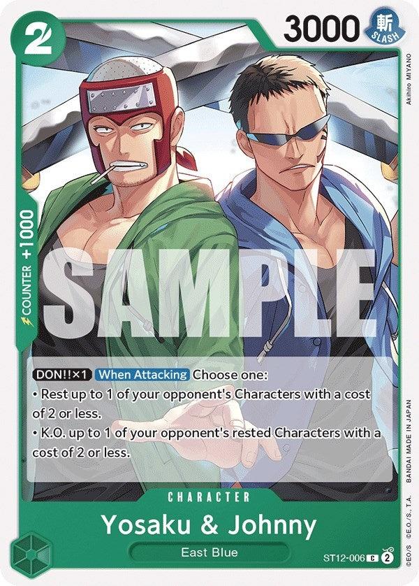 Image for Yosaku & Johnny - One Piece Card Game