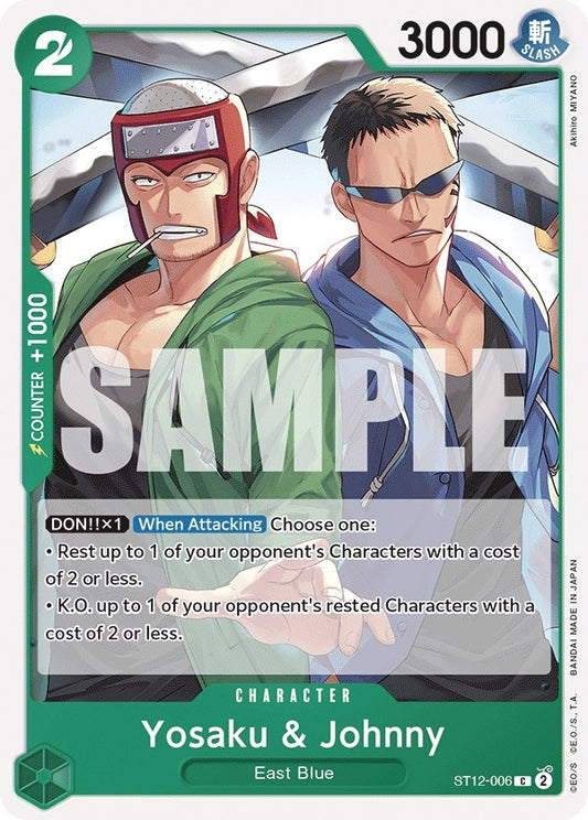 Image for Yosaku & Johnny - One Piece Card Game